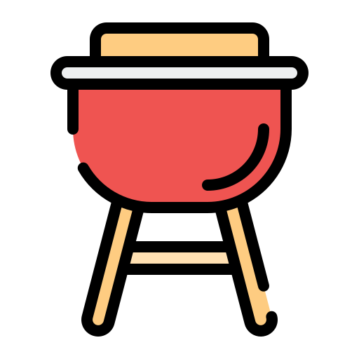 grill Generic Outline Color icon