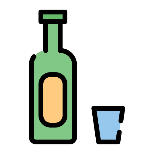 飲料 Generic Outline Color icon