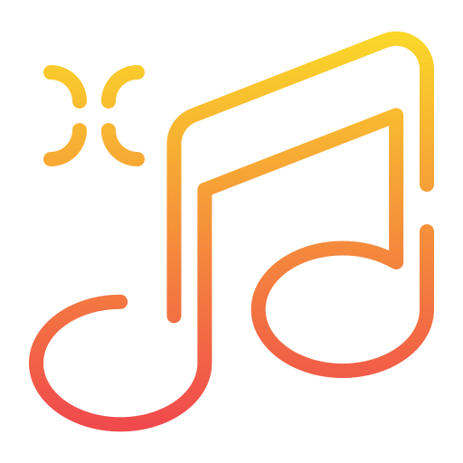Music Generic Gradient icon