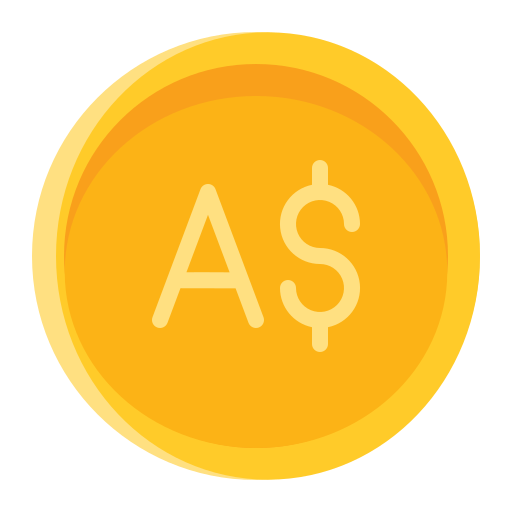 dolar australijski Generic Flat ikona