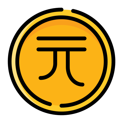 neuer taiwan-dollar Generic Outline Color icon