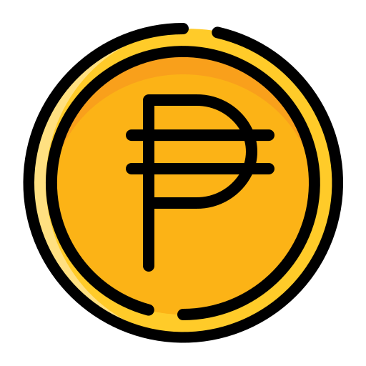 peso filipińskie Generic Outline Color ikona