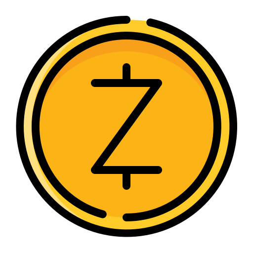 zcash Generic Outline Color иконка