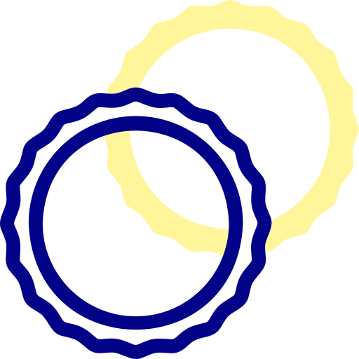 hula-hoop Detailed Mixed Lineal color icon