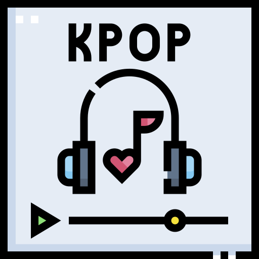 Kpop Detailed Straight Lineal color icon
