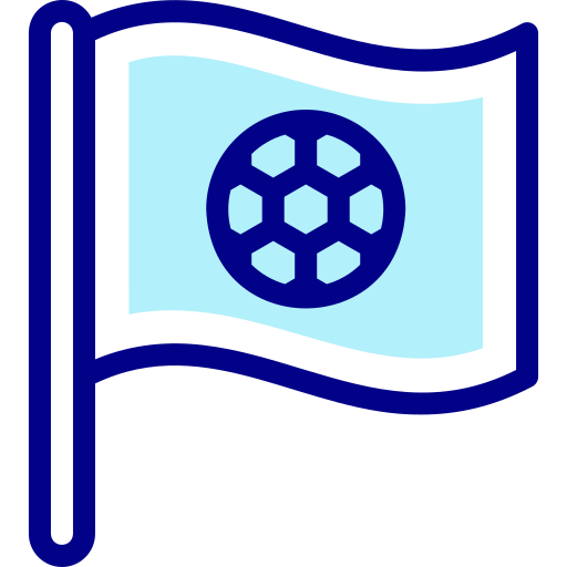 bandera Detailed Mixed Lineal color icono