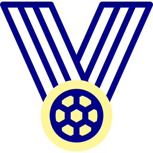 médaille Detailed Mixed Lineal color Icône