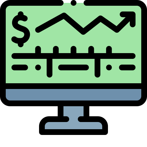 수입 Detailed Rounded Lineal color icon