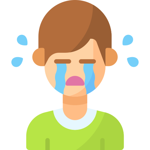 Cry Special Flat icon