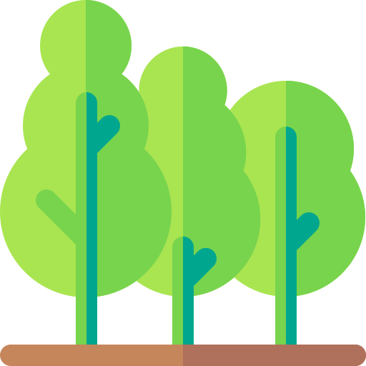 bosque Basic Rounded Flat icono