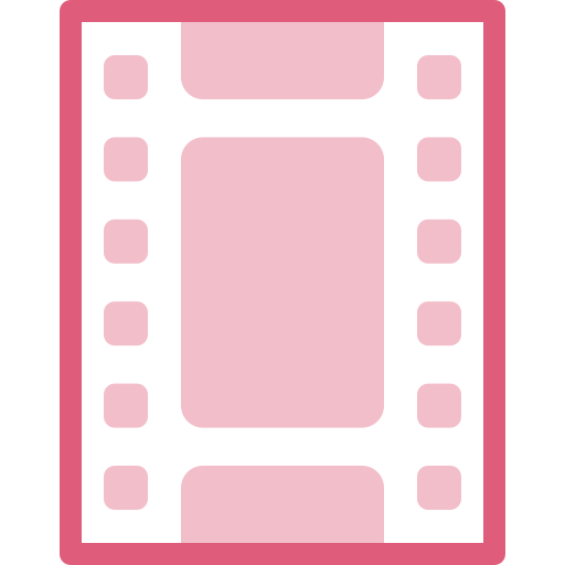 filmrolle Detailed color Lineal color icon
