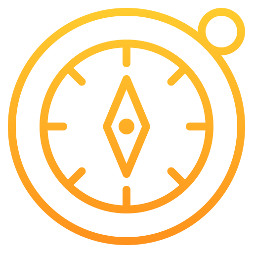 kompas Generic Gradient ikona