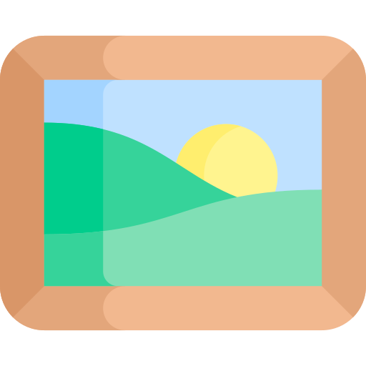 ペインティング Kawaii Flat icon