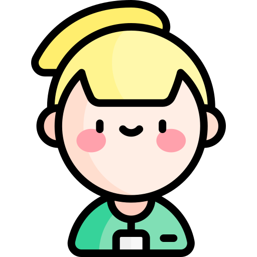 Visitor Kawaii Lineal color icon