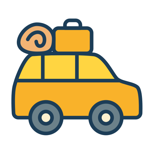Traveling Generic Outline Color icon