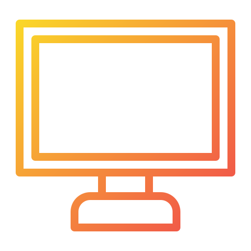 ordenador Generic Gradient icono