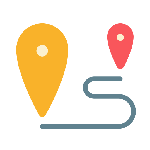 route Generic Flat icon