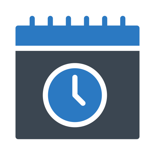 Schedule Generic Blue icon