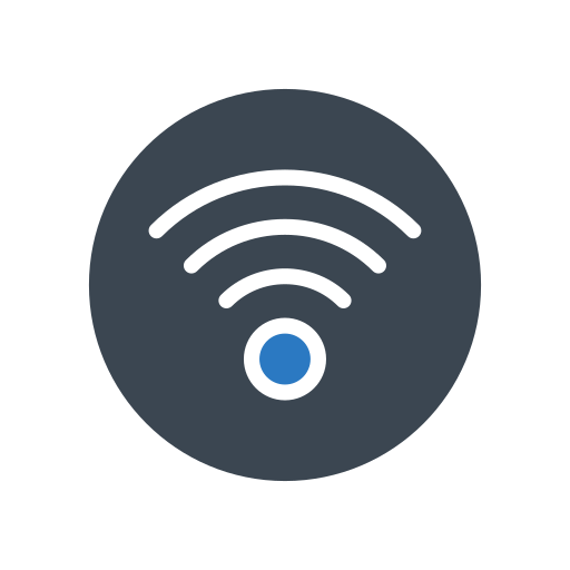 wifi Generic Blue icona