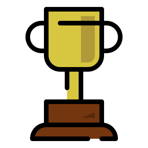 trophäe Generic Outline Color icon