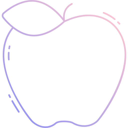 사과 Generic Gradient icon
