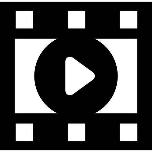 symbol interfejsu odtwarzacza filmów  ikona