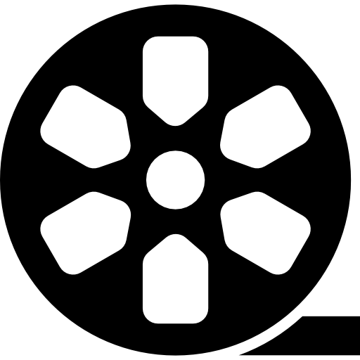 herramienta de cine de carrete de película  icono