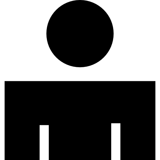 User male shape  icon
