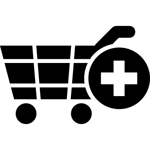 dodaj do koszyka symbol e-commerce  ikona