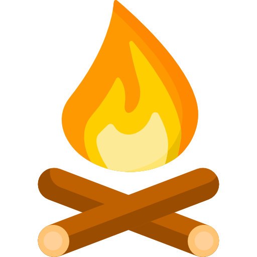 lagerfeuer Special Flat icon