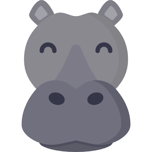 hipopótamo Special Flat Ícone