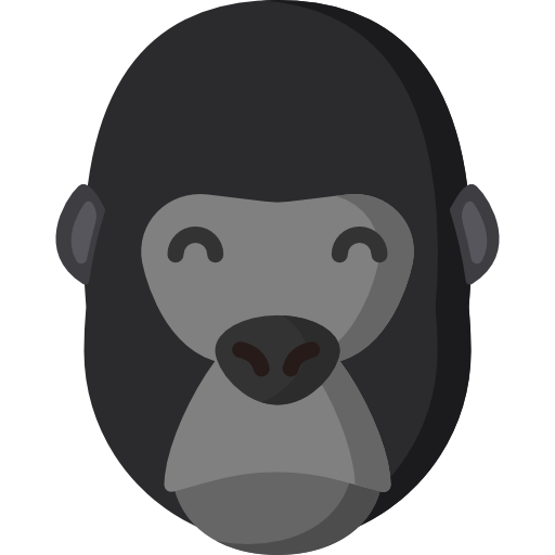 Gorilla Special Flat icon