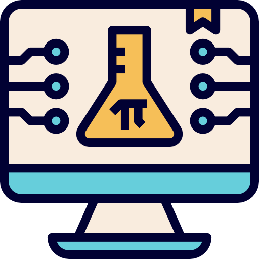 Chemistry Becris Lineal color icon