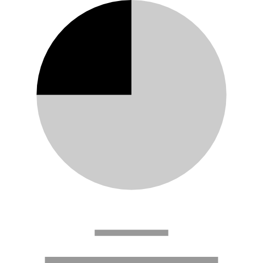 Круговая диаграмма Alfredo Hernandez Flat иконка