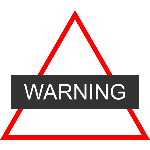 Warning Alfredo Hernandez Flat icon