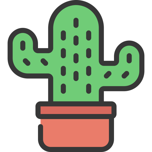 Cactus Juicy Fish Soft-fill icon