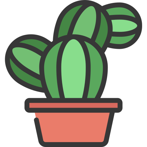 Cactus Juicy Fish Soft-fill icon