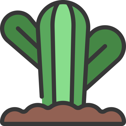 kaktus Juicy Fish Soft-fill ikona