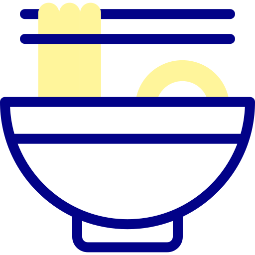 makaron Detailed Mixed Lineal color ikona