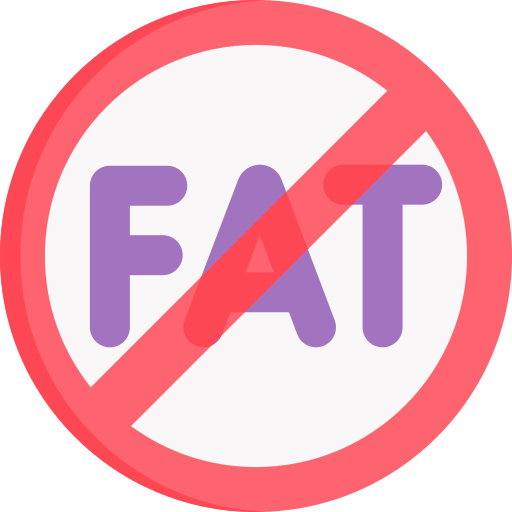 No fat Detailed Flat Circular Flat icon