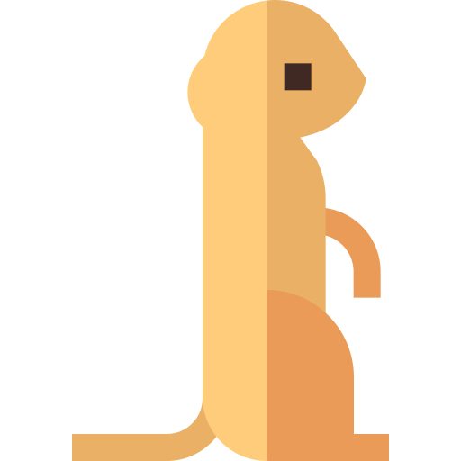 suricata Basic Straight Flat icono