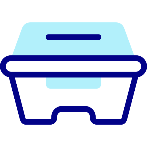 Lunch box Detailed Mixed Lineal color icon