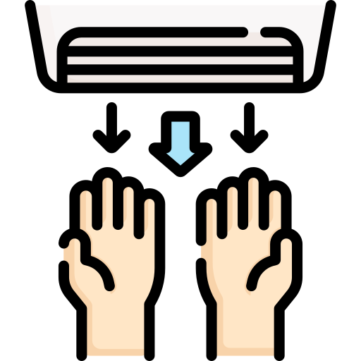 secador de manos Special Lineal color icono