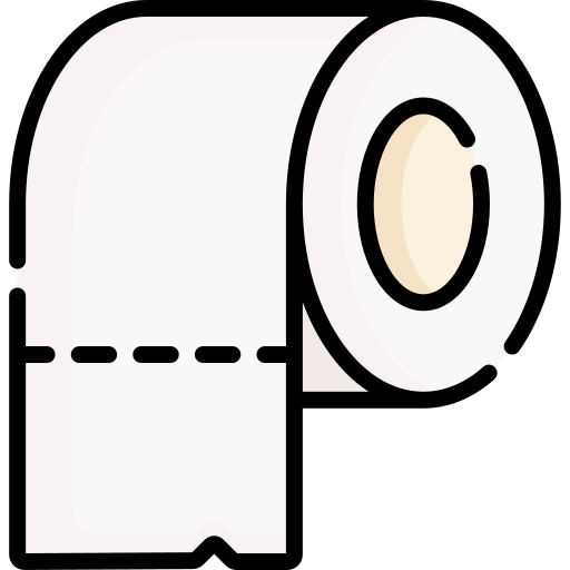 トイレットペーパー Special Lineal color icon