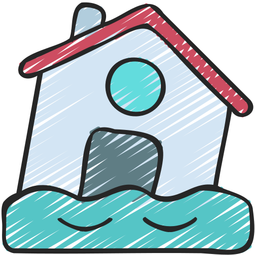 Flooded house Juicy Fish Sketchy icon