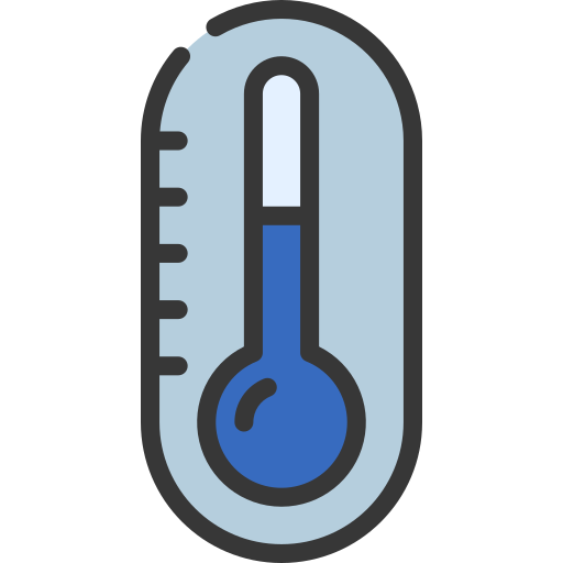 Thermometer Juicy Fish Soft-fill icon