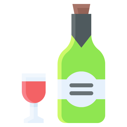 alcoholische drank Generic Flat icoon