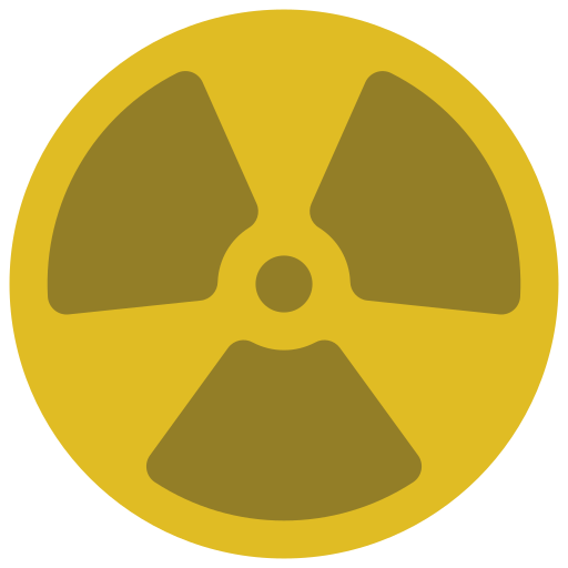 Nuclear Juicy Fish Flat icon