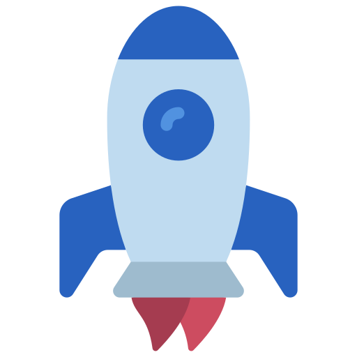 raketenschiff Juicy Fish Flat icon