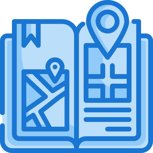 Guide book Generic Blue icon